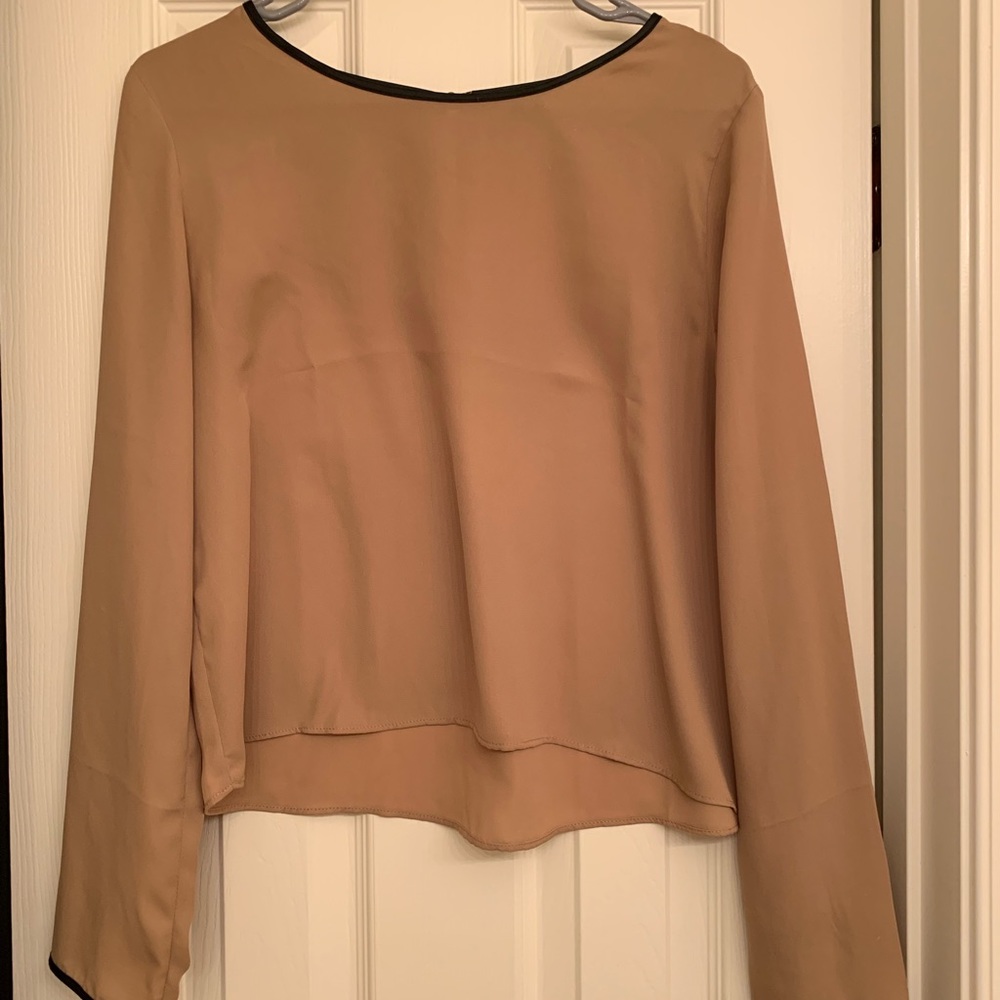 Tan Blouse